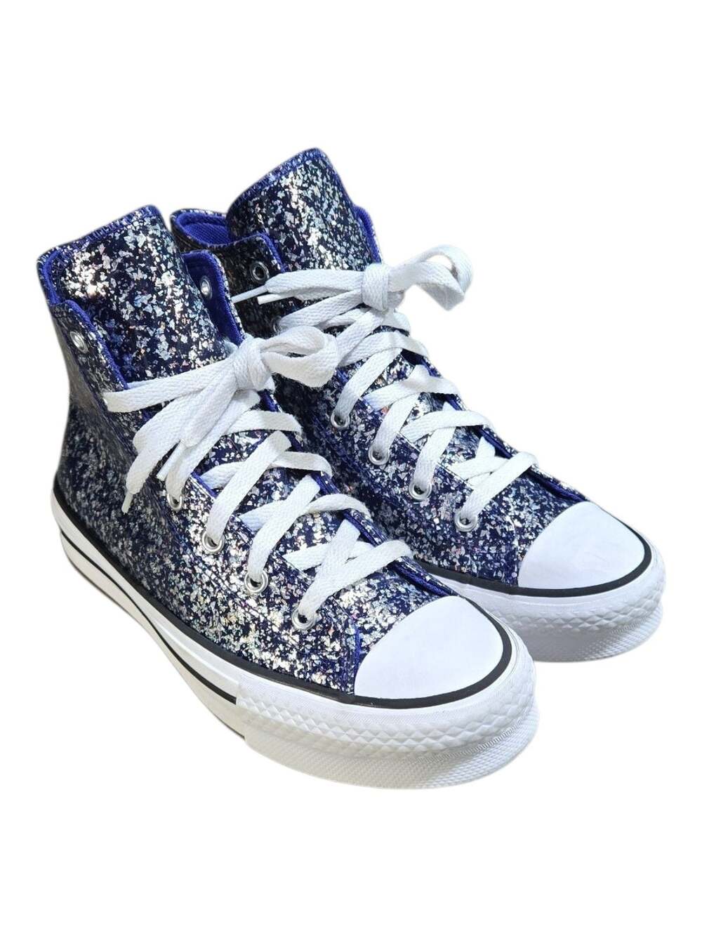 Converse Kids Chuck Taylor All Star EVA Lift Glitter High Tops Size 5.5